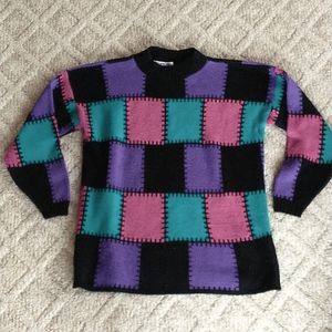 Vintage Women's Large Turtleneck Sweater